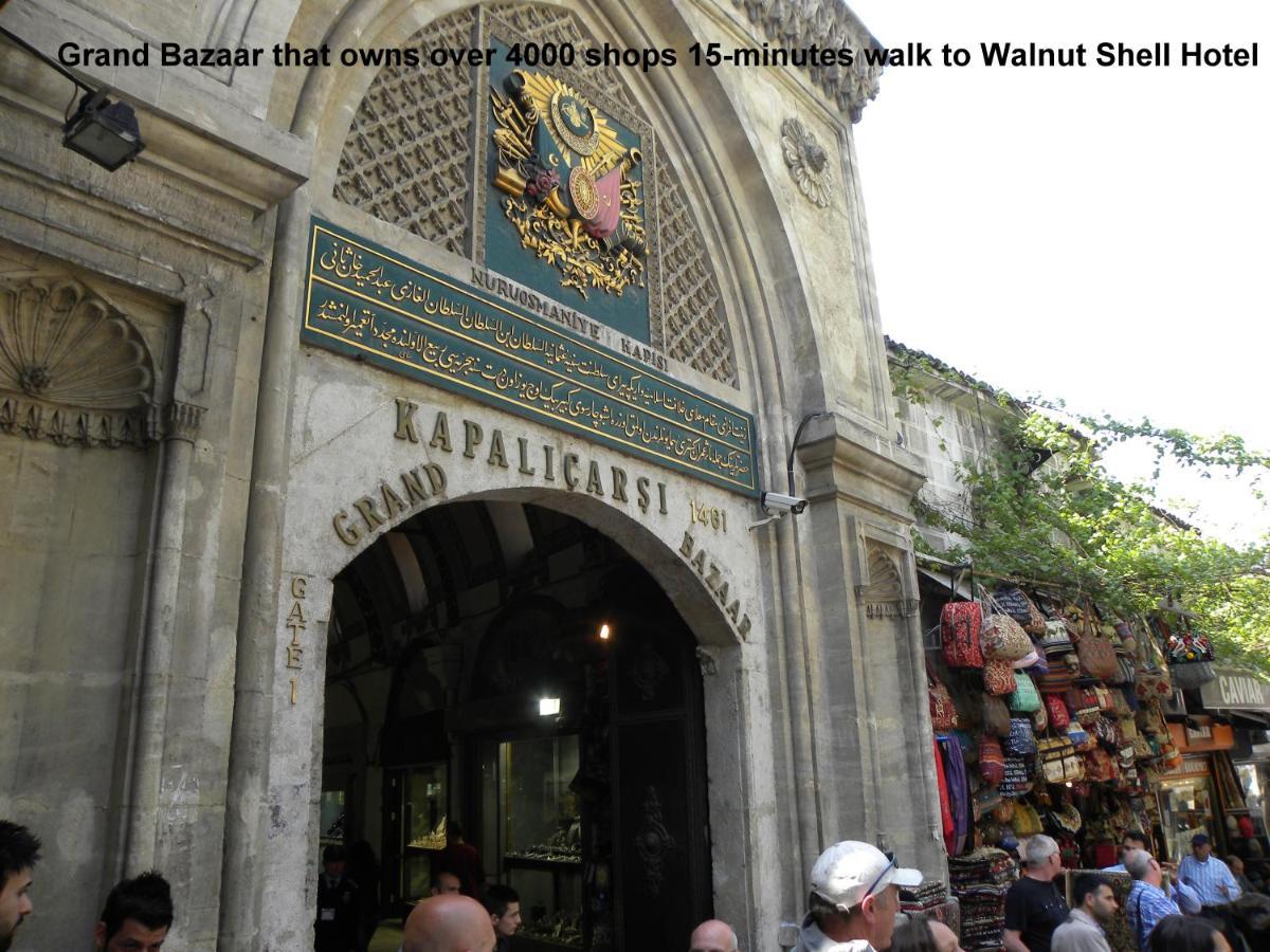 Walnut Shell Hotel Sultanahmet Isztambul Kültér fotó
